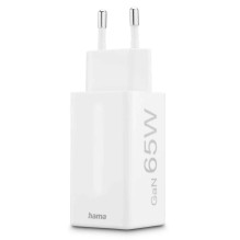 Hama 00125142 charger 165W GaN PD QC 2× USB-C 1× USB-A Hama 00125142 charger 165W GaN PD QC 2× USB-C 1× USB-A