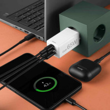 Hama 00125142 charger 165W GaN PD QC 2× USB-C 1× USB-A Hama 00125142 charger 165W GaN PD QC 2× USB-C 1× USB-A