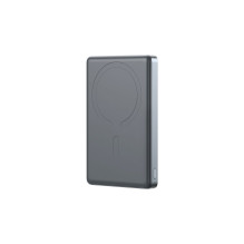 Joyroom Joyroom JR-PBM08 Pro 10000mAh 20W Powerbank su 15W Indukciniu įkrovimu itin plonas – pilkai pilka
