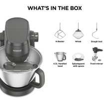 Virtuvinis kombainas Kenwood KHC30.045GY, 1000 W Virtuvinis kombainas Kenwood KHC30.045GY, 1000 W