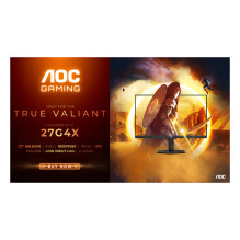 68,6cm / 27 colių ( 1920x1080 ) AOC 27G4X Žaidimai IPS 180Hz IPS 0,5ms 2xHDMI MIT_7 10 juoda 68,6cm / 27 colių ( 1920x1080 ) AOC 27G4X Žaidimai IPS 180Hz IPS 0,5ms 2xHDMI MIT_7 10 juoda