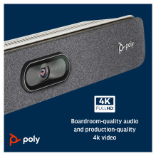 HP Poly Studija X30 – „Viskas viename“ vaizdo juosta – sertifikuota mastelio keitimas ( 83Z45AAABU ) HP Poly Studija X30 – „Viskas viename“ vaizdo juosta – sertifikuota mastelio keitimas ( 83Z45AAABU )