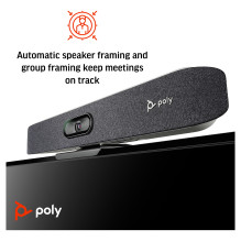 HP Poly Studija X30 – „Viskas viename“ vaizdo juosta – sertifikuota mastelio keitimas ( 83Z45AAABU ) HP Poly Studija X30 – „Viskas viename“ vaizdo juosta – sertifikuota mastelio keitimas ( 83Z45AAABU )