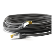 Goobay Patchkabel RJ-45 S / FTP, su Cat 7 Rohkabel (schwarz, 1 metras, 500 MHz) Goobay Patchkabel RJ-45 S / FTP, su Cat 7 Rohkabel (schwarz, 1 metras, 500 MHz)
