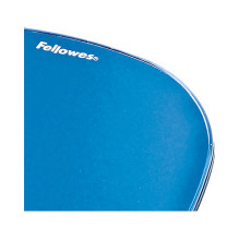 Fellowes Mauspad-Handgelenkauflage Crystal Gel blau Fellowes Mauspad-Handgelenkauflage Crystal Gel blau