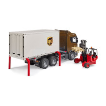 BRUDER SCANIA Super 560R UPS Logistics Truck BRUDER SCANIA Super 560R UPS Logistics Truck