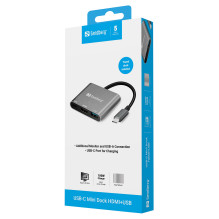 Sandberg 136-00 USB grafikos adapteris