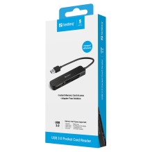 SANDBERG USB 3.0 Pocket Card Reader