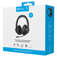 SANDBERG „Bluetooth“ ausinės su ANC+ENC Pro SANDBERG „Bluetooth“ ausinės su ANC+ENC Pro