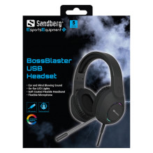 SANDBERG „BossBlaster“ USB ausinės