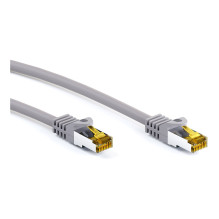 Goobay 2m RJ45 Patchkabel CAT 6A S / FTP (PiMF), 500 MHz, su CAT 7 Rohkabel, graui LSZH halogenas Goobay 2m RJ45 Patchkabel CAT 6A S / FTP (PiMF), 500 MHz, su CAT 7 Rohkabel, graui LSZH halogenas