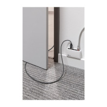 Goobay Ethernet-Adapterkabel USB-C 3.2 Gen2 RJ-45 (schwarz / grau, 3 metrai) Goobay Ethernet-Adapterkabel USB-C 3.2 Gen2 RJ-45 (schwarz / grau, 3 metrai)