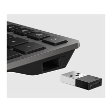 HP 725 Įkraunama belaidė klaviatūra keliems įrenginiams „Smartbuy“ (ML) HP 725 Įkraunama belaidė klaviatūra keliems įrenginiams „Smartbuy“ (ML)