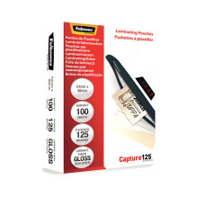 Fellowes Laminierfolie Capture 54x86 125Mikron glänzend 100P Fellowes Laminierfolie Capture 54x86 125Mikron glänzend 100P