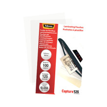 Fellowes Laminierfolie Capture 54x86 125Mikron glänzend 100P Fellowes Laminierfolie Capture 54x86 125Mikron glänzend 100P