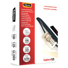 Fellowes Laminierfolie Capture 83x113 125Mikron glänzend 100 Fellowes Laminierfolie Capture 83x113 125Mikron glänzend 100