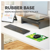 Fellowes Mauspad Earth Series Blätter 20,32x22,86cm