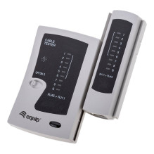 Equip Kabeltester Netzwerk f. RJ45 / RJ11 / RJ12 Kabel Equip Kabeltester Netzwerk f. RJ45 / RJ11 / RJ12 Kabel