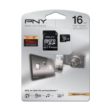 KORTELĖ Micro HC kortelė 16GB PNY HP mi210 KORTELĖ Micro HC kortelė 16GB PNY HP mi210