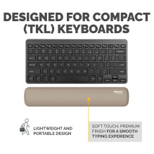 Fellowes Tastatur-Handgelenkauflage Breyta 6x32cm sand Fellowes Tastatur-Handgelenkauflage Breyta 6x32cm sand