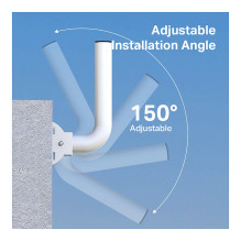 TP-Link TL-APM200 Stiebas / Wand Befestigungs-Kit iš lauko AP TP-Link TL-APM200 Stiebas / Wand Befestigungs-Kit iš lauko AP