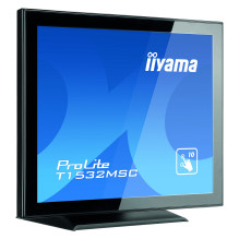 38,0cm / 15 colių ( 1024x768 ) iiyama ProLite T1532MSC-B5AG 4:3 TN 8ms HDMI DisplayPort VGA VESA garsiakalbis Touch Blac 38,0cm / 15 colių ( 1024x768 ) iiyama ProLite T1532MSC-B5AG 4:3 TN 8ms HDMI DisplayPort VGA VESA garsiakalbis Touch Blac