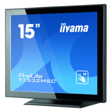 38,0cm / 15 colių ( 1024x768 ) iiyama ProLite T1532MSC-B5AG 4:3 TN 8ms HDMI DisplayPort VGA VESA garsiakalbis Touch Blac 38,0cm / 15 colių ( 1024x768 ) iiyama ProLite T1532MSC-B5AG 4:3 TN 8ms HDMI DisplayPort VGA VESA garsiakalbis Touch Blac