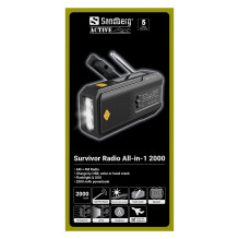 SANDBERG SURVIVOR RADIO ALL-IN-ONE SANDBERG SURVIVOR RADIO ALL-IN-ONE