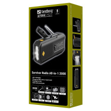SANDBERG SURVIVOR RADIO ALL-IN-ONE SANDBERG SURVIVOR RADIO ALL-IN-ONE