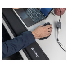 SANDBERG Gamer Desk Pad XXXL 90x45cm Mauspad von Sandberg Esports Equipment fuer Tastatur und Maus