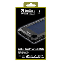 SANDBERG Outdoor Solar Powerbank 10000 SANDBERG Outdoor Solar Powerbank 10000