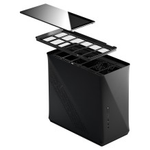 Fractal Design Era ITX Anglies TG stiklo langas, mini-__ ITX SFF