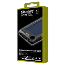 SANDBERG Outdoor Solar Powerbank 10000 SANDBERG Outdoor Solar Powerbank 10000