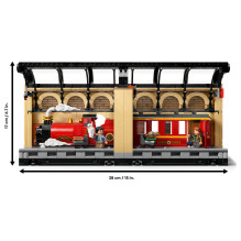 LEGO Haris Poteris Buchstütze: Hogwarts™ Express 76450 LEGO Haris Poteris Buchstütze: Hogwarts™ Express 76450