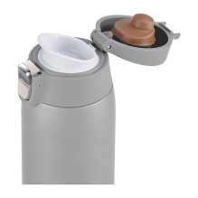 TRAVEL MUG light Thermobecher 0,4 litro (silber, Flip-Deckel) TRAVEL MUG light Thermobecher 0,4 litro (silber, Flip-Deckel)
