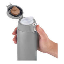 TRAVEL MUG light Thermobecher 0,4 litro (silber, Flip-Deckel) TRAVEL MUG light Thermobecher 0,4 litro (silber, Flip-Deckel)