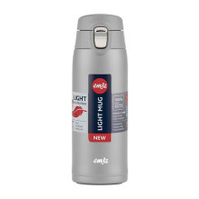 TRAVEL MUG light Thermobecher 0,4 litro (silber, Flip-Deckel) TRAVEL MUG light Thermobecher 0,4 litro (silber, Flip-Deckel)