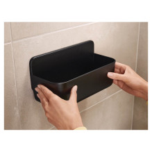 tesa Lavaa Duschkorb M mattschwarz 3kg