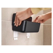 tesa Lavaa Duschkorb M mattschwarz 3kg