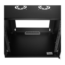 19 colių sieninis tvirtinimo dėžutė - ECO - 06U, juoda