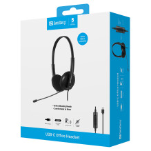 126-46 SANDBERG Biuro ausinės Kabel 126-46 SANDBERG Biuro ausinės Kabel