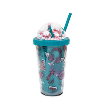 Mug with straw K-POP 450 ml