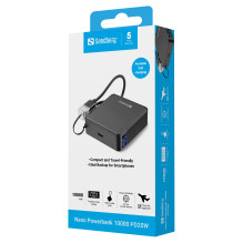 SANDBERG Nano Powerbank 10000 PD20W SANDBERG Nano Powerbank 10000 PD20W