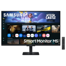 81,3 cm (32 colio) 1920 x 1080 pikselių SAMSUNG LS32FM500EUXEN 16:9 „Full HD“ VA 4 ms 60 Hz HDR HDMI USB šakotuvas VESA 