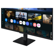 81,3 cm (32 colio) 1920 x 1080 pikselių SAMSUNG LS32FM500EUXEN 16:9 „Full HD“ VA 4 ms 60 Hz HDR HDMI USB šakotuvas VESA 