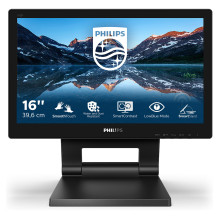39,6 cm (15,6 colio) 1366 x 768 pikselių Philips 162B9T / 00 16:9 HD TN 4 ms 60 Hz DisplayPort HDMI DVI USB šakotuvas Au