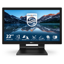 39,6 cm (15,6 colio) 1366 x 768 pikselių Philips 162B9T / 00 16:9 HD TN 4 ms 60 Hz DisplayPort HDMI DVI USB šakotuvas Au