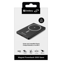 SANDBERG Magnet Powerbank 5000 Saver SANDBERG Magnet Powerbank 5000 Saver