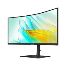 86,4 cm (34") 3440 x 1440 pikselių SAMSUNG LS34C652UEUXXE 21:9 dvigubas QHD 5 ms 100 Hz HDR DisplayPort HDMI USB ša