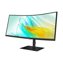 86,4 cm (34") 3440 x 1440 pikselių SAMSUNG LS34C652UEUXXE 21:9 dvigubas QHD 5 ms 100 Hz HDR DisplayPort HDMI USB ša
